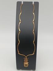 黄色石付ネックレス|その他ブランド