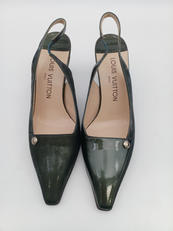 レザーストラップヒールパンプス|LOUIS VUITTON