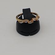 K10 総1.4g #9 石付きリング|その他ブランド