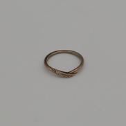 5連石付きリング|4℃