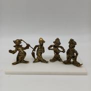 ピエロ四体インテリア|選択不可