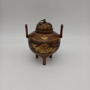蝋型鋳銅 香炉|高岡銅器