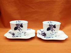 ジャパニーズティーカップセット ストロベリーブ|WEDGWOOD