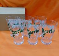 PERRIER グラス6個セット|PERRIER