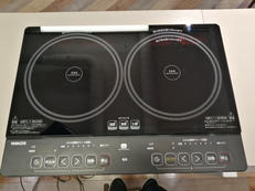 2口IH調理器 脚付き|YAMAZEN