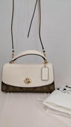 ティリートップ サッチェル23 シグネチャーキャンバス|COACH
