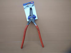 軸用精密スナップリングプライヤー曲|KNIPEX