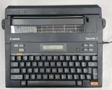 電子タイプライター|CANON