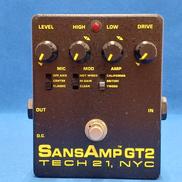 エフェクター/SANSAMP GT2|TECH21