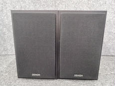 ☆お値下げ☆DENON スピーカー 黒 木製 直方体 ☆お値下げ☆DENON スピーカー 黒 木製 直方体