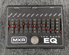 【極上美品】MXR Ten Band EQ ほぼ新品　特注アクリルカバー付き‼️ 極上美品】MXR Ten Band EQ ほぼ新品特注アクリルカバー付き‼️