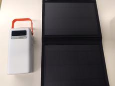 コンパクトバッテリー　ソーラーパネルセット|TOHO