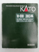 10-559 383系　ワイドビューしなの4両増結セット|KATO