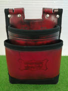 アドバンガラス革2段腰袋|KNICKS