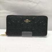ラウンドファスナー長財布|COACH