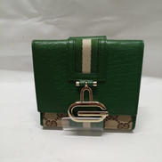 GGキャンバス×レザー ダブルホック財布|GUCCI