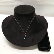 K18WGネックレス|-