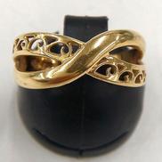 K18リング|宝石無しリング