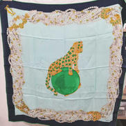 パール柄スカーフ|CARTIER