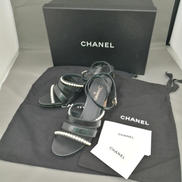 パール付きサンダル|CHANEL