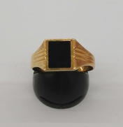 K18石付きリング|K18