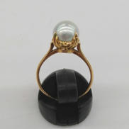 K18石付きリング|K18石付きリング