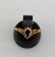 K18石付きリング|k18石付きリング