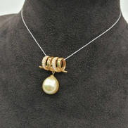 K18石付きペンダントトップ|宝石付きペンダントトップ