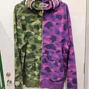 ダブルジップシャークパーカ|A BATHING APE