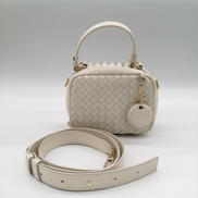 ウォーブンレザーミニボストンバッグ|COLEHAAN