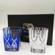 切子ペアロックグラス|NARUMI