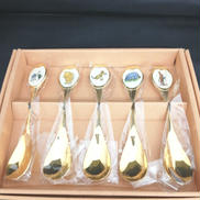 【未使用】 純銀製 スプーン 5本 約88g セット Yahoo!オークション -スプーン(カトラリー)の落札相場・落札価格