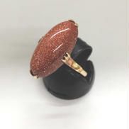 石付きリング|K18