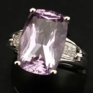 石付きリング|K18