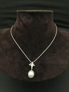 石付きネックレス|PT900 PT850