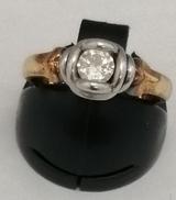K18PT900ダイヤリング|K18PT900