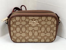 ミニ ジェイミー カメラ バッグ・シグネチャー ジャカード|COACH