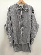 ロゴプリントボウタイシャツ|BALENCIAGA