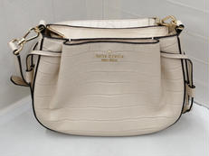 ダンプリング クロコエンボスド スモールサッチェル|KATESPADE