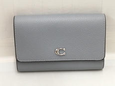 エッセンシャルミディアムフラップウォレット|COACH