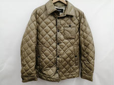 【希少L ストレッチ】バーバリーブラックレーベル　ミリタリージャケット　ベージュ 2025年最新】BURBERRY BLACK LABEL メンズ ジャケット・アウター