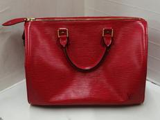 スピーディ30 カスティアン レッド エピ|LOUIS VUITTON