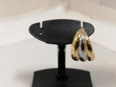 ピアス|PT900/K18コンビ