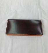 二つ折り長財布|CORDOVAN