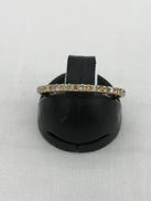 石付きリング|K18WG