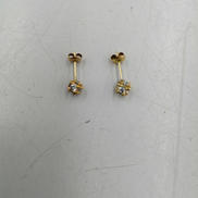 K18ピアス|宝石付きピアス