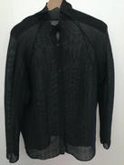 長袖ブラウス(黒)|ISSEY MIYAKE