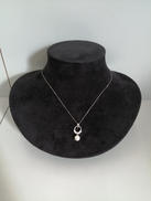 シルバーネックレス|-