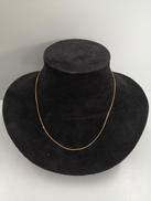 K18ネックレス|宝石無しネックレス