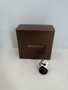 G型抜きシルバーリング|GUCCI